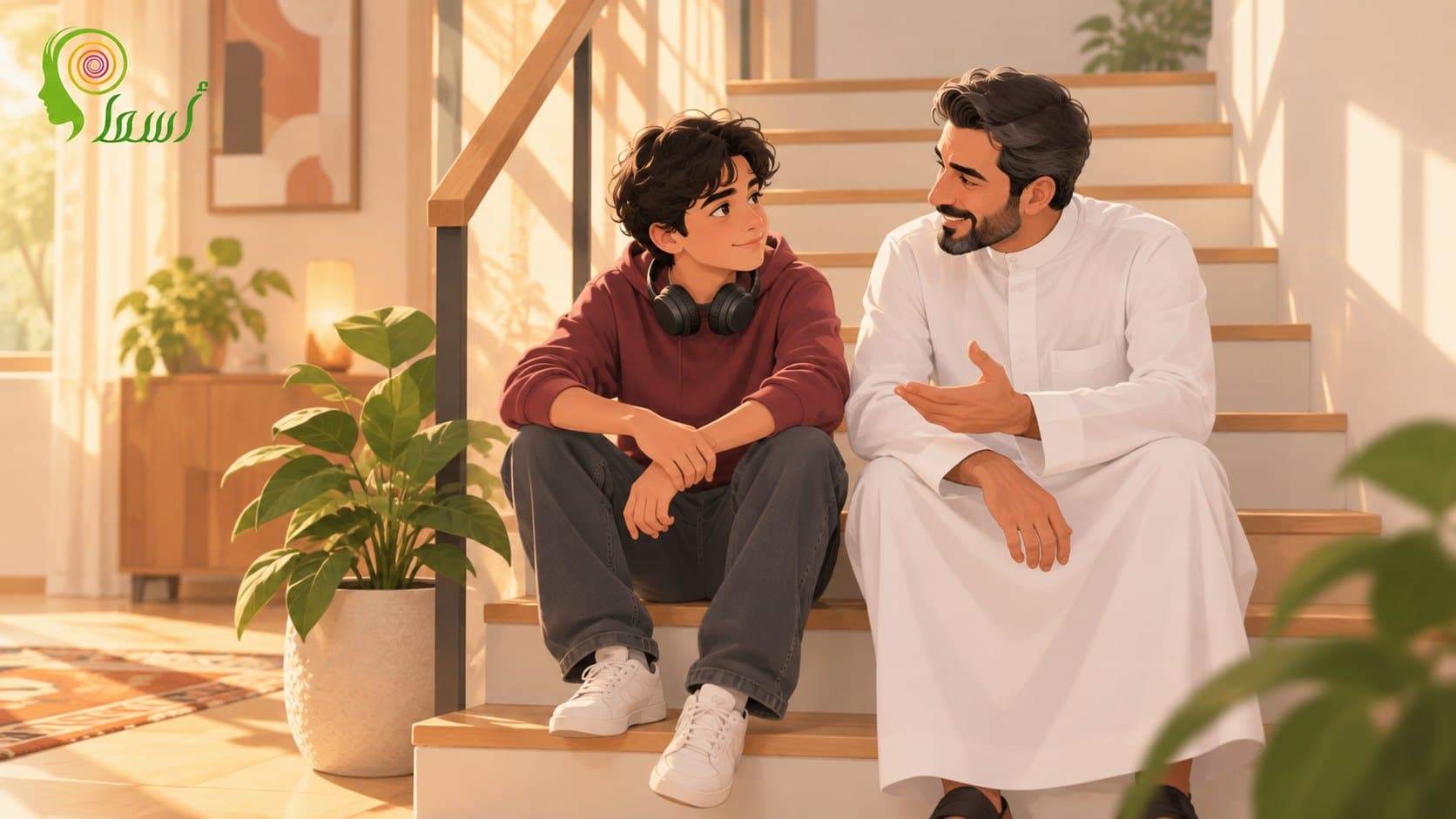 كيف تتحدث مع ابنك المراهق دون أن ينسحب؟